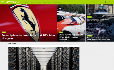 teslarati.com screenshot