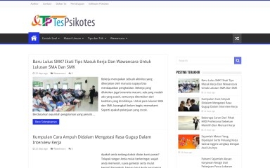 tespsikotes.com screenshot