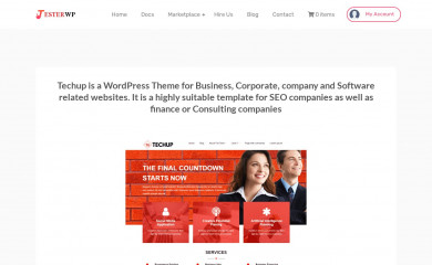 https://testerwp.com/techup-free-theme/ screenshot