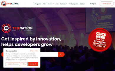 teqnation.com screenshot