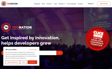 teqnation.com screenshot