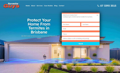 termiteguys.com.au screenshot