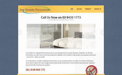 termitepreventionsrus.com.au screenshot