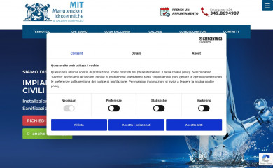 termoidraulicamit.it screenshot