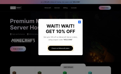 terohost.com screenshot