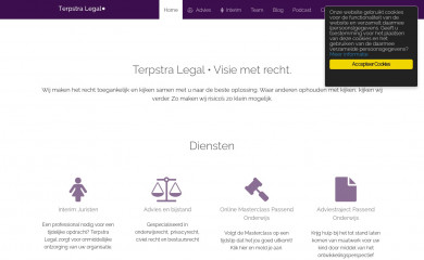 terpstralegal.com screenshot