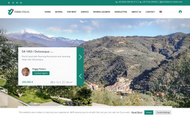 terra-italia.com screenshot