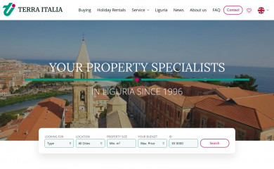 terra-italia.com screenshot