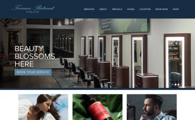 terraceretreat.com screenshot
