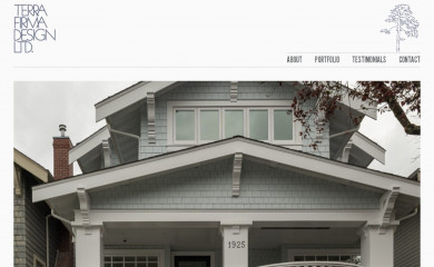 terrafirmadesignltd.com screenshot