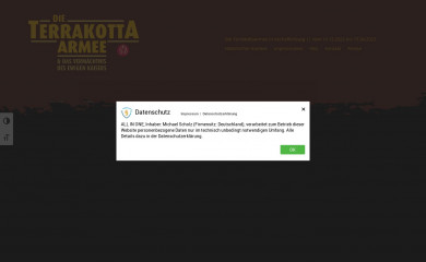 terrakottaarmee.de screenshot