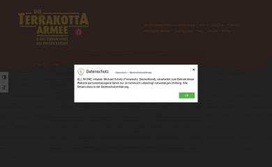 terrakottaarmee.de screenshot