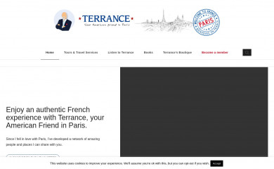 terrance-paris.com screenshot