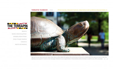 terrapinyearbook.com screenshot