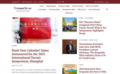 terroirsense.com screenshot