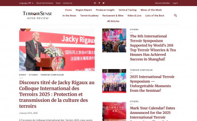 terroirsense.com screenshot