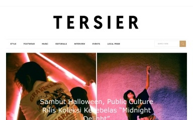 http://tersier.id screenshot