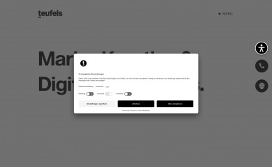 https://www.teufels.com screenshot