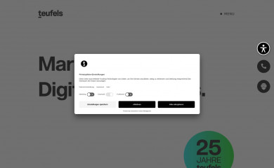 https://www.teufels.com screenshot