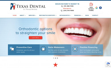 texas-dental.com screenshot