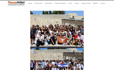 texashillel.org screenshot