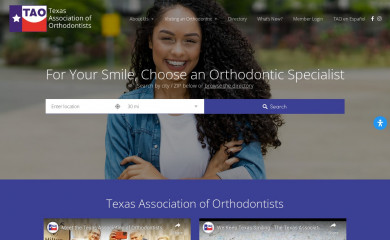 texasortho.org screenshot