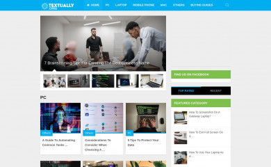 textually.org screenshot
