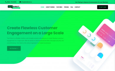 textdirect.io screenshot