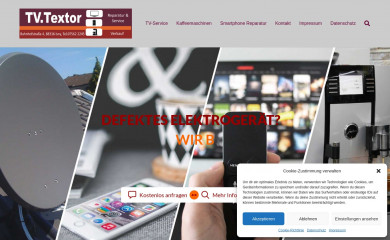 textor-isny.de screenshot