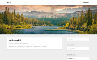 tfaz.nl screenshot
