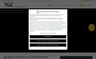 tgzchemie.de screenshot
