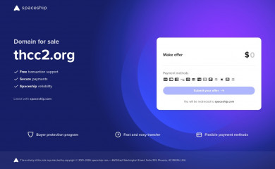 thcc2.org screenshot
