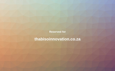 thabisoinnovation.co.za screenshot