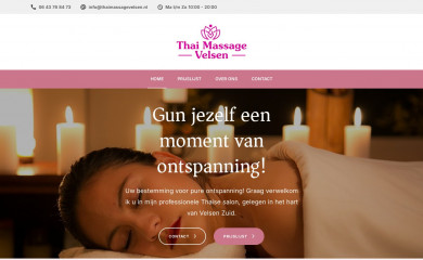 thaimassagevelsen.nl screenshot