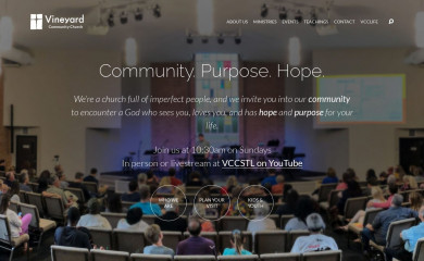 the-vineyard.org screenshot