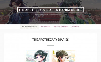 the-apothecary-diaries.com screenshot