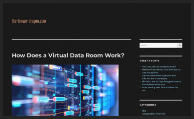the-brown-dragon.com screenshot