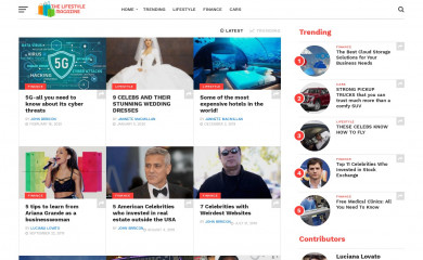 the-lifestyle-magazine.com screenshot