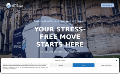 the-london-removals.co.uk screenshot