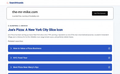the-mr-mike.com screenshot