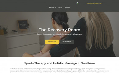 the-recoveryroom.co.uk screenshot