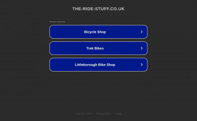 the-ride-stuff.co.uk screenshot