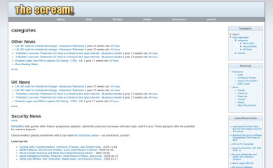 the-scream.co.uk screenshot