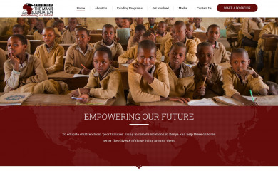 themanjifoundation.com screenshot