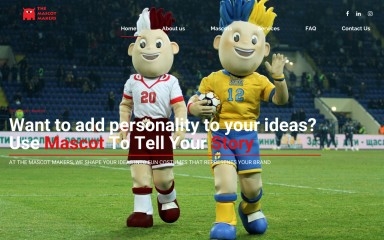 themascotmakers.com screenshot