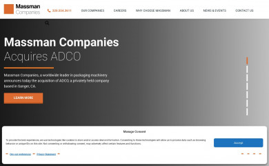 themassmancompanies.com screenshot