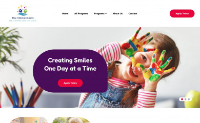 themastermindsdaycare.com screenshot