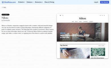 http://theme.wordpress.com/themes/nikau/ screenshot