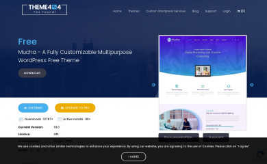 Mucha screenshot