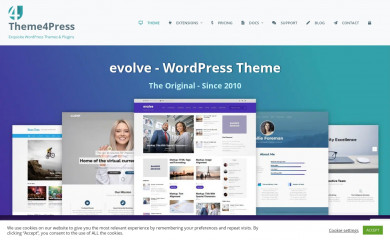 https://theme4press.com/evolve-multipurpose-wordpress-theme/ screenshot